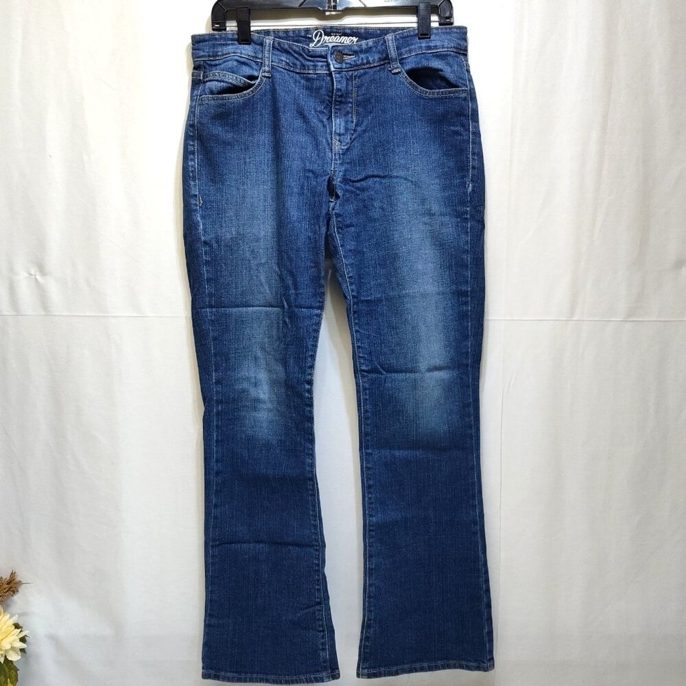 Old Navy The Dreamer Bootcut Flare Style Jeans Mid-Rise 10 Regular Stretch VGC